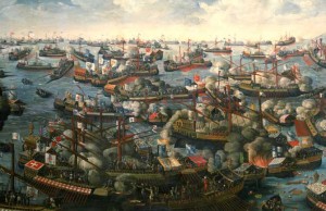 Le déclin de Venise bataille lepante