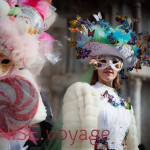 photos insolites du carnaval de Venise